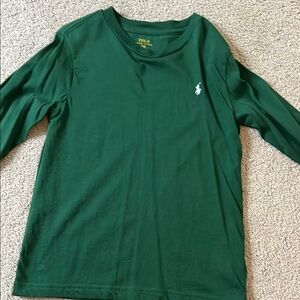 Polo by Ralph Lauren Kids Green Long Sleeve Shirt